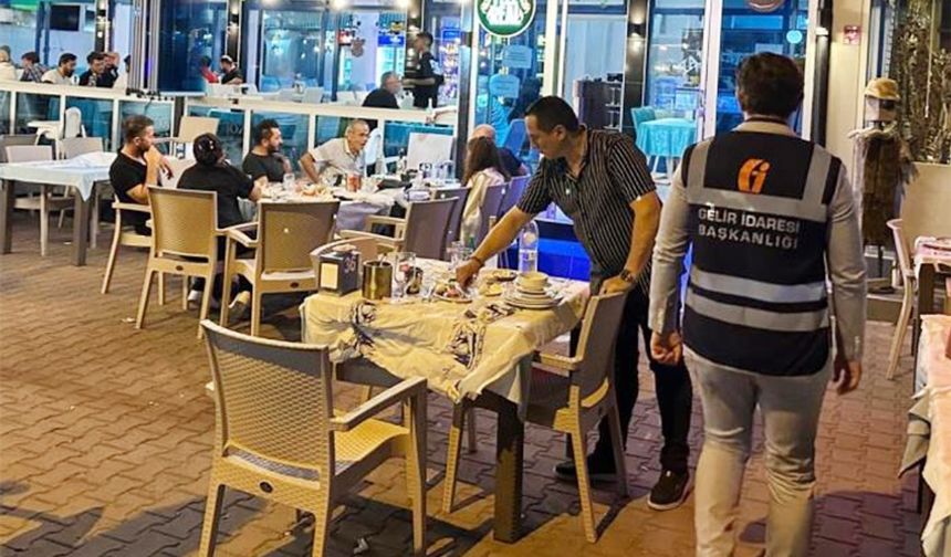 Zonguldak Defterdarlığından mekanlara  denetim