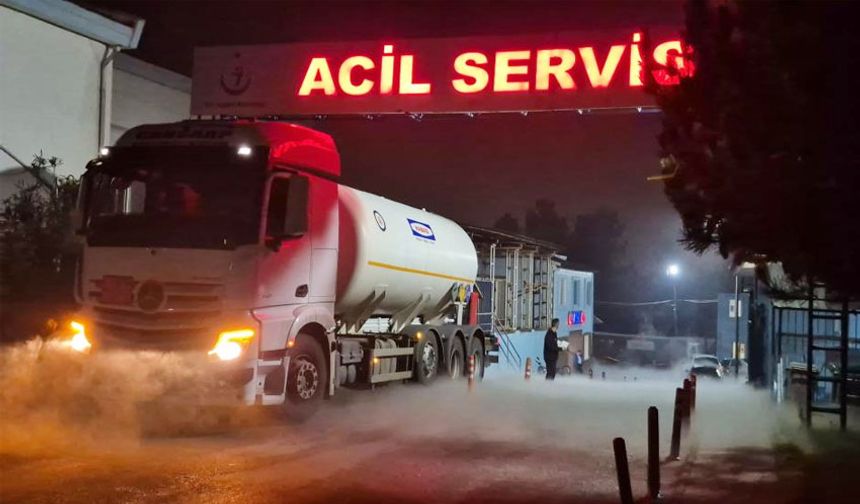 Sızan oksijen, paniğe neden oldu!