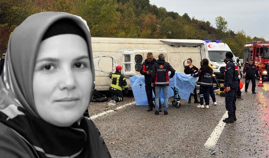 İşçi servisi devrildi: 1 ölü, 19 yaralı!