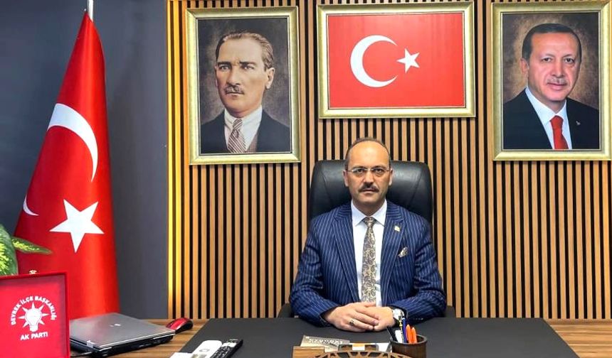 AK Parti İlçe Başkanı, istifa etti