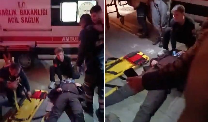 Motosikletiyle kaçarken çarptığı bekçiyi yaraladı!
