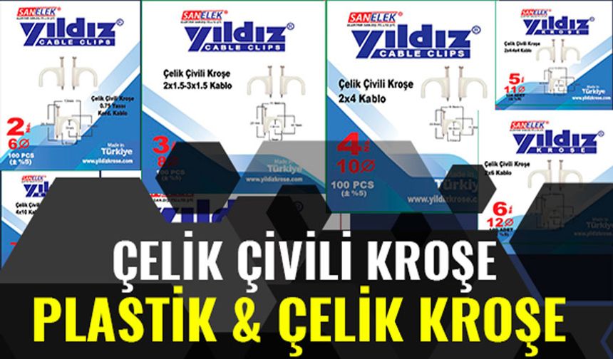 Yildizkrose.com Kablo Sabitleme Ürünlerinde Uzman Üretici