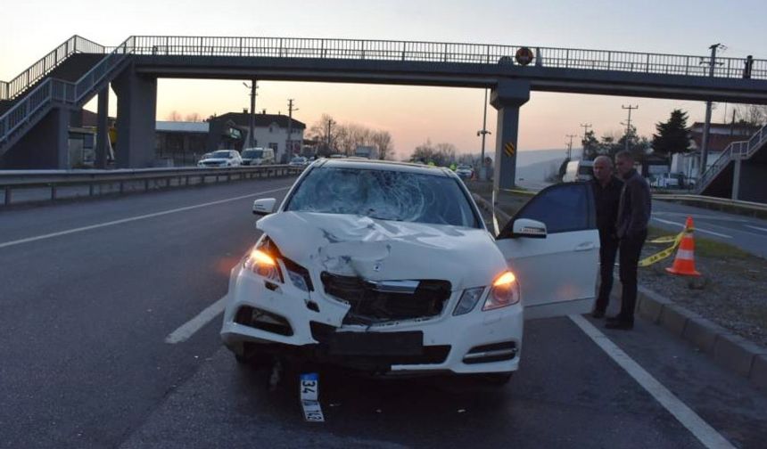 Otomobilin çarptığı yaya, hayatını kaybetti