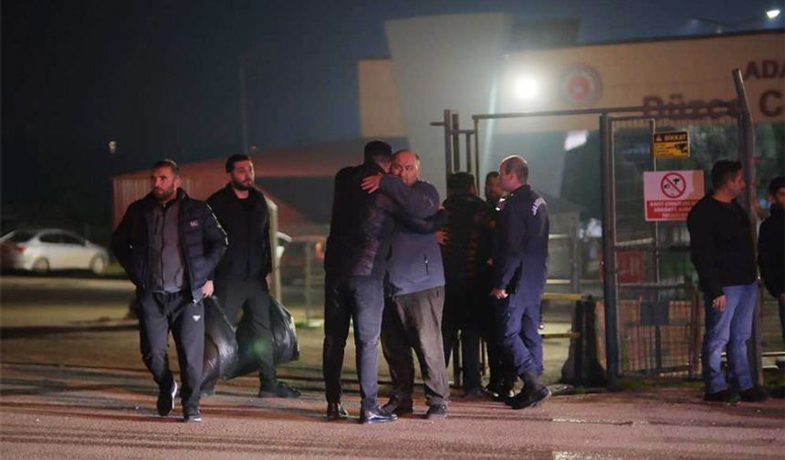 Cezaevlerinden tahliyeler başladı