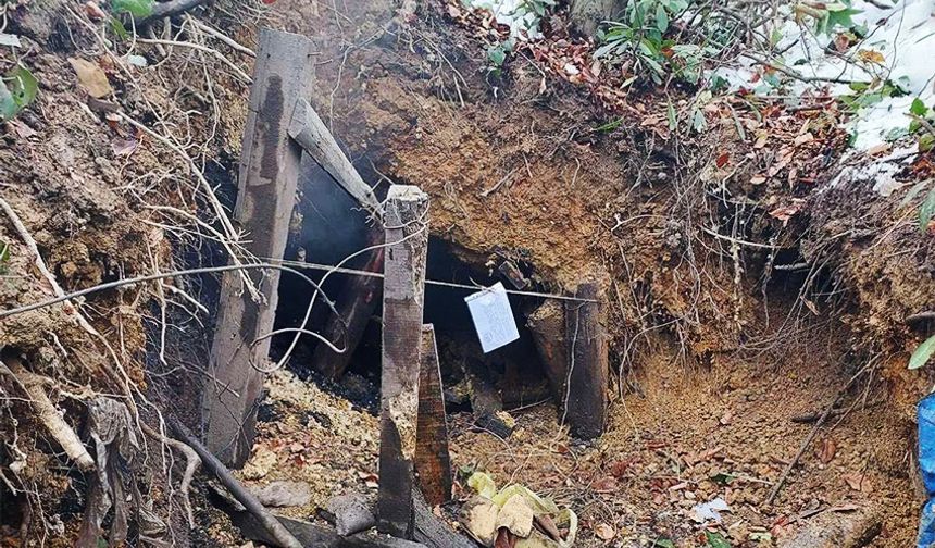 Zonguldak'ta kaçak 6 maden ocağı imha edildi!
