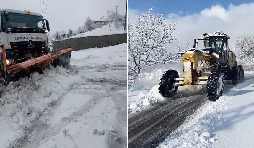 Hangi ilçede kaç köy yolu kapalı?