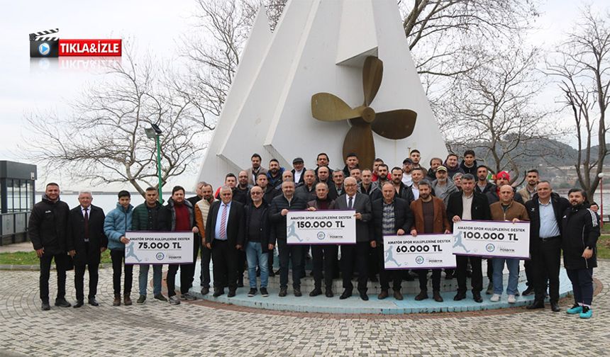 22 Spor Kulübüne 1,5 milyon yardım yapıldı