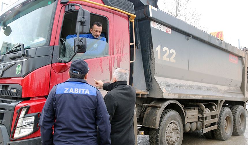 Belediye, müteahhit firmayı uyardı!