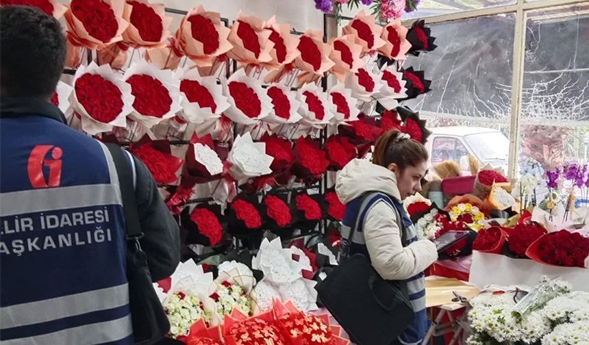 Zonguldak Defterdarlığından Sevgililer Günü denetimi