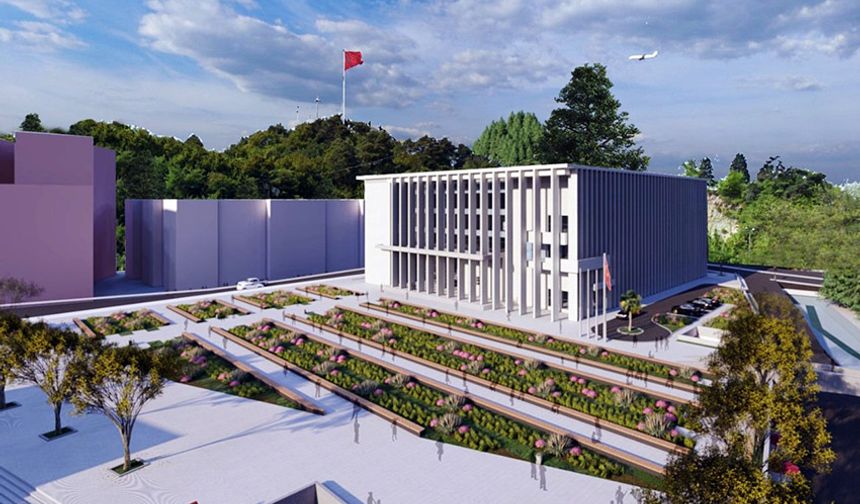 Terminal alanına belediye binası yapılacak