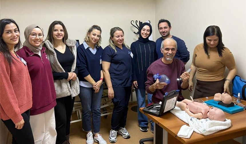 Sağlıkçılara ‘hayat kurtaran’ eğitim