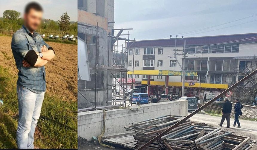 Ormanlı'da, inşaattan düşen işçi vefat etti
