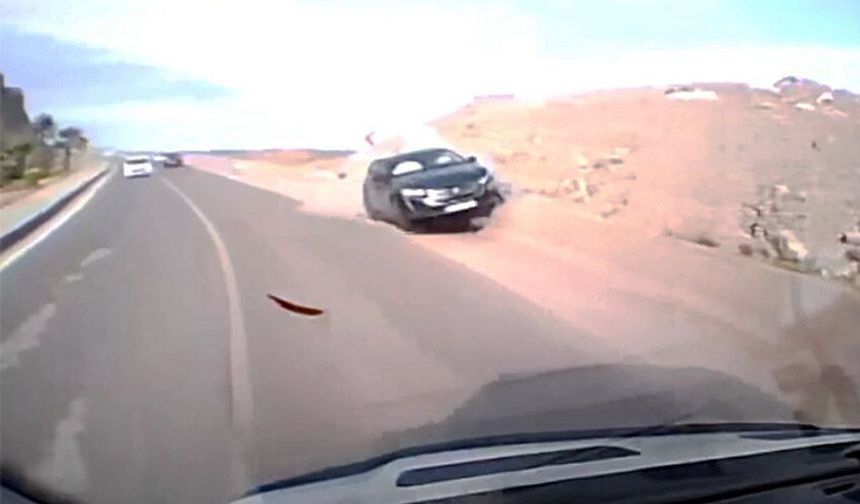 Otomobil, kontrolden çıktı: 1 yaralı!