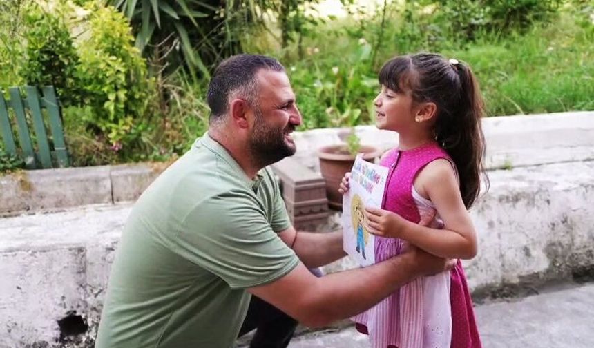 Madenci babaya, kızından sürpriz