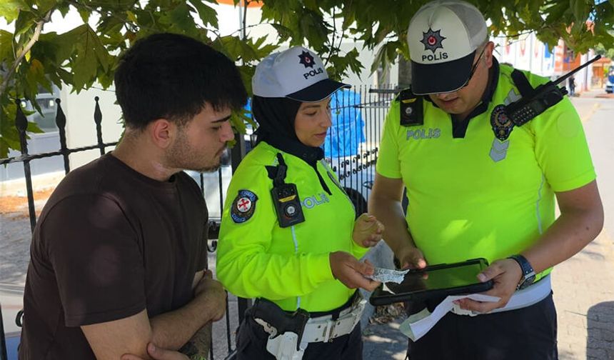 Ehliyeti, aldığı gün iptal edildi