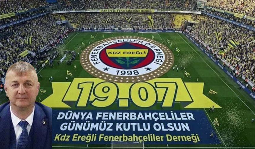 Dünya Fenerbahçeliler Günü kutlu olsun!