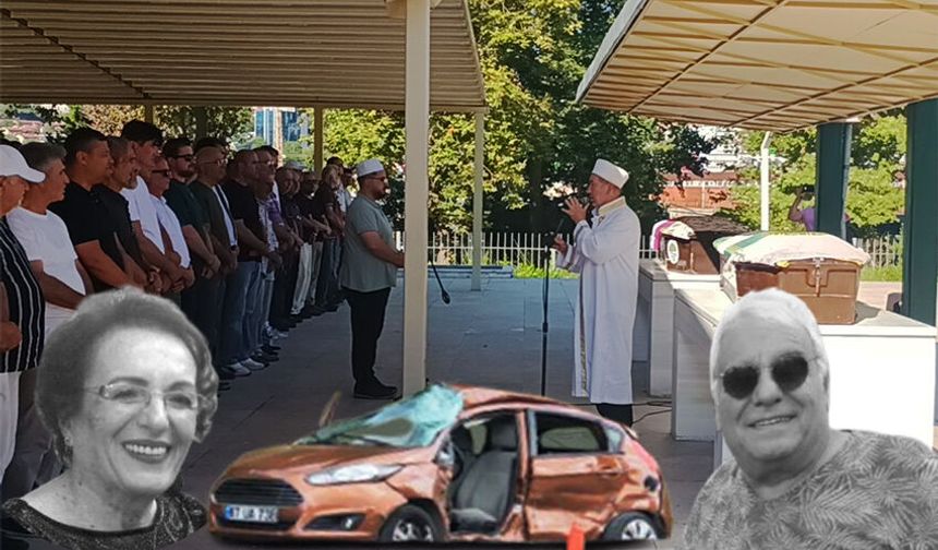 Ergin çifti defnedildi, tır şoförü serbest bırakıldı
