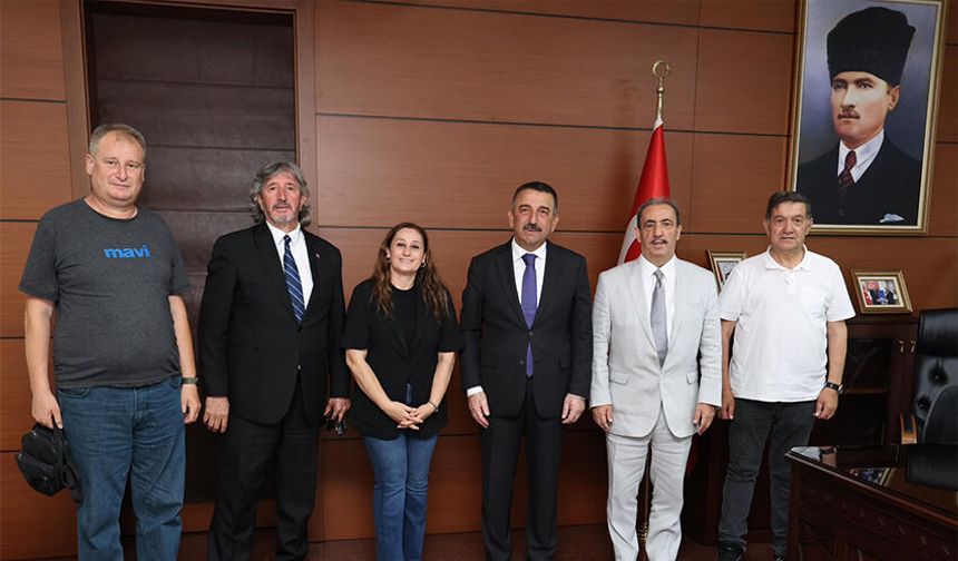 EGD, Vali Hacıbektaşoğlu'nu ziyaret etti