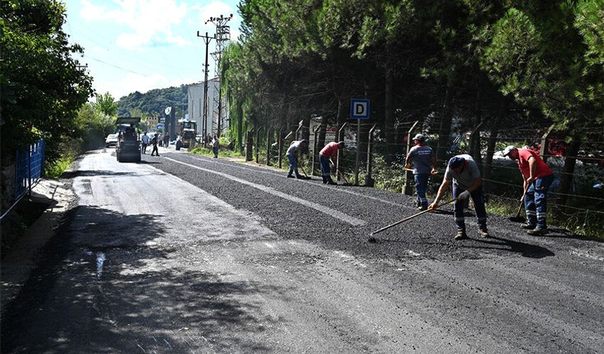 32 bin ton asfalt yollarla buluştu