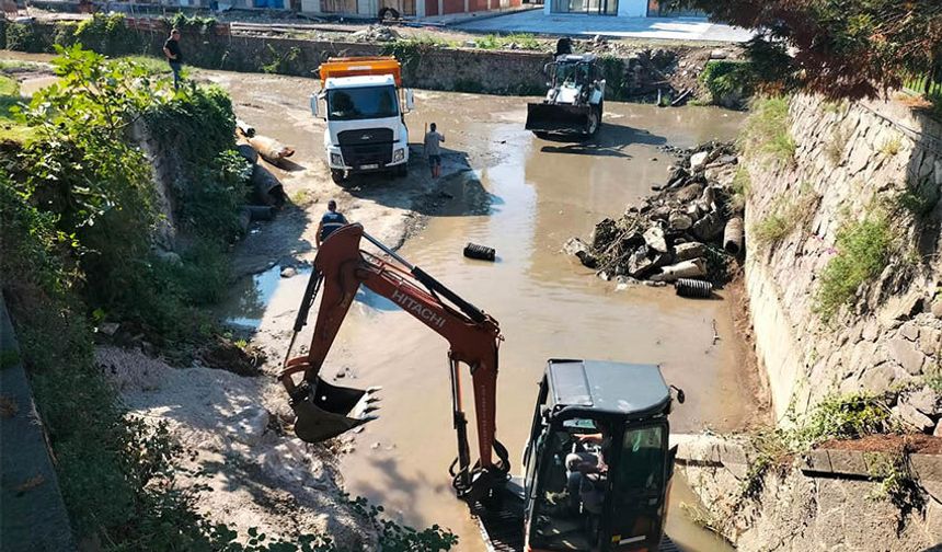 Süleymanlar'da kanalizasyon hatları yenilendi