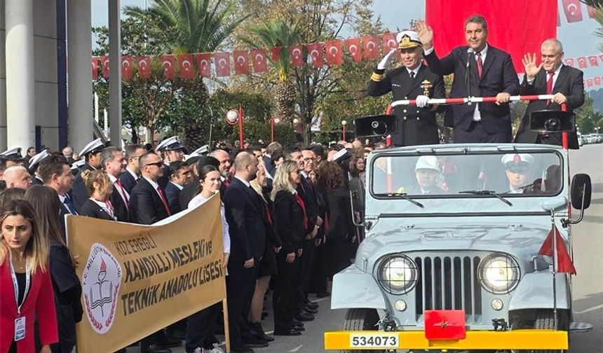 Karadeniz Ereğli’de Cumhuriyet Bayramı coşkusu