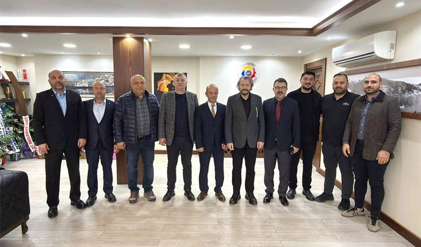 Sanayi İl Müdürü, yeni yönetimi ziyaret etti