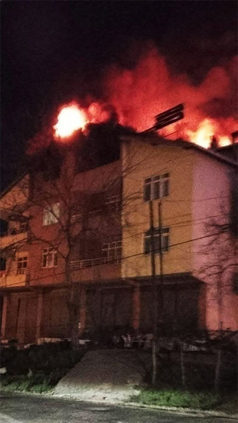 Kaymaklar Köyü Yangın2