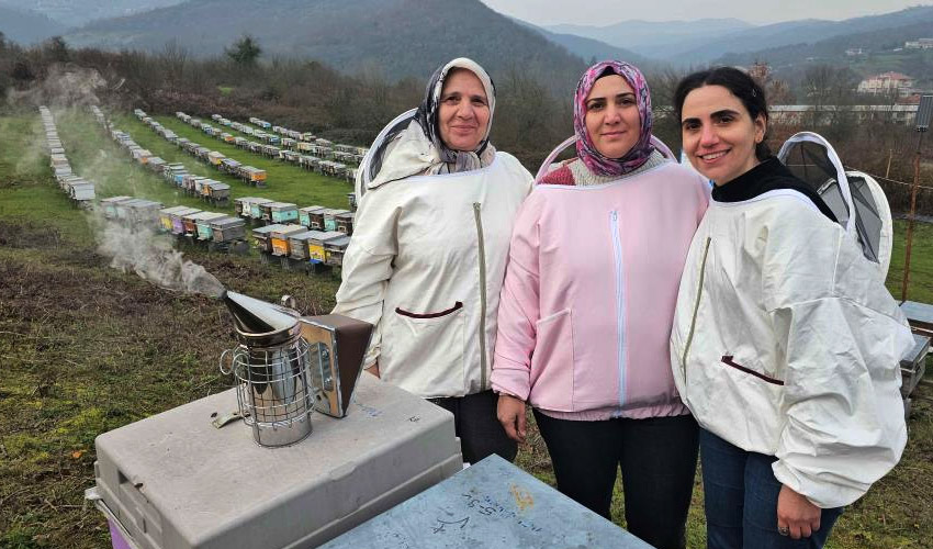 Anne Kız Bal Üretimi2