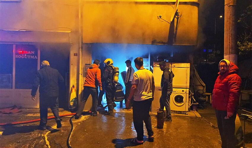 Beyaz Eşya Yangın