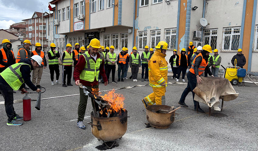 Okul Yangın Eğitim2