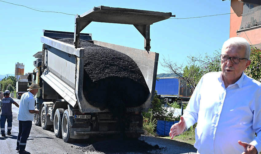 Asfalta 200 milyon lira ayrıldı